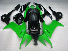 Bild in der Galerieansicht laden, Green and Black Factory Style - NINJA ZX-10R 08-10 Fairing Kit