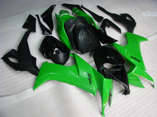 Bild in der Galerieansicht laden, Green and Black Factory Style - NINJA ZX-10R 08-10 Fairing Kit