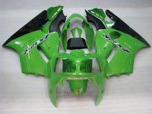 Laden Sie das Bild in den Galerie-Viewer, Green and Black Factory Style - NINJA ZX-12R 00-01 Fairing