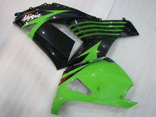 Laden Sie das Bild in den Galerie-Viewer, Green and Black Factory Style - NINJA ZX-14R 06-11 Fairing