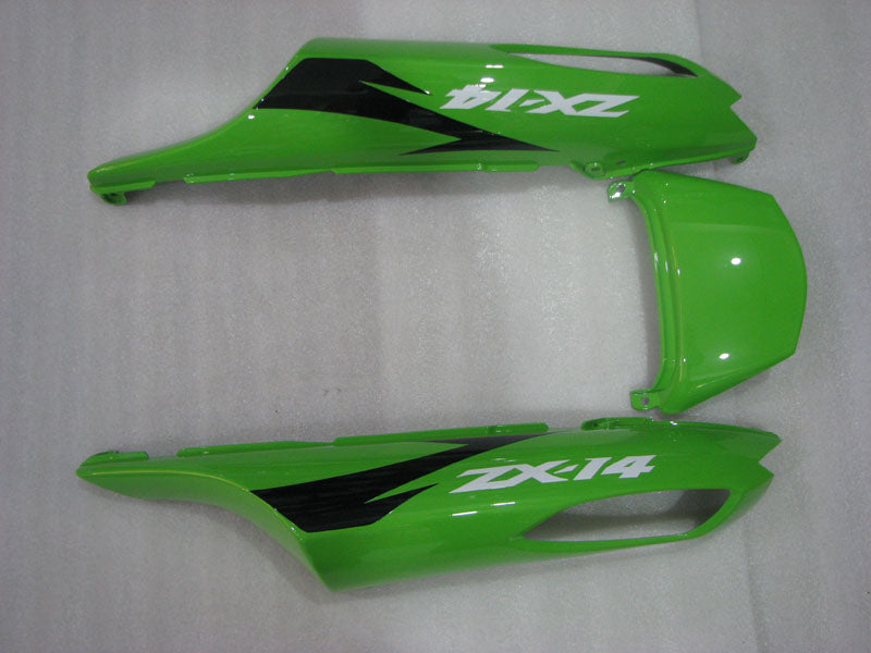 Green and Black Factory Style - NINJA ZX-14R 06-11 Fairing