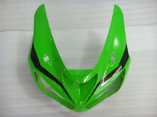 Laden Sie das Bild in den Galerie-Viewer, Green and Black Factory Style - NINJA ZX-6R 05-06 Fairing