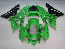 Bild in der Galerieansicht laden, Green and Black Flame - NINJA ZX-10R 04-05 Fairing Kit