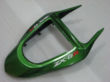Laden Sie das Bild in den Galerie-Viewer, Green and Black Flame - NINJA ZX-6R 03-04 Fairing Kit