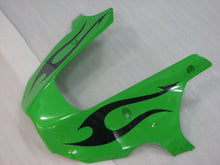 Laden Sie das Bild in den Galerie-Viewer, Green with Black Flame - NINJA ZX-9R 98-99 Fairing Kit