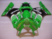 Laden Sie das Bild in den Galerie-Viewer, Green Black FUCHS - NINJA ZX-6R 03-04 Fairing Kit