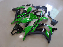 Bild in der Galerieansicht laden, Green Black Matte Black Factory Style - NINJA ZX-10R 11-15 Fairing Kit