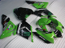 Bild in der Galerieansicht laden, Green and Black Monster - NINJA ZX-10R 04-05 Fairing Kit