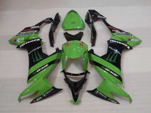 Bild in der Galerieansicht laden, Green and Black Monster - NINJA ZX-10R 08-10 Fairing Kit