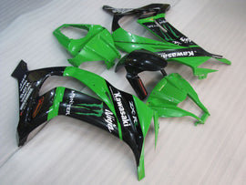Green and Black Monster - NINJA ZX-10R 11-15 Fairing Kit
