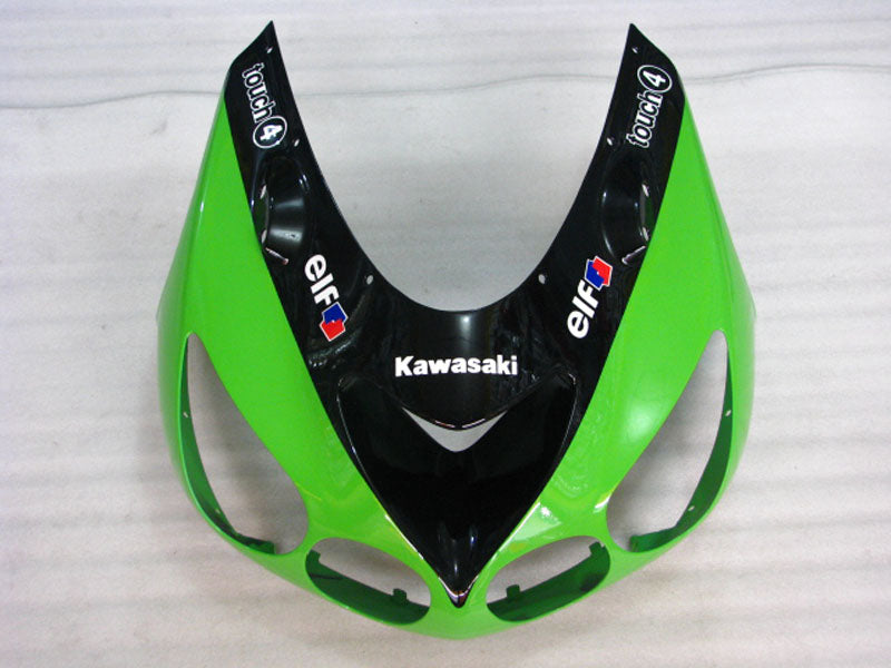 Green and Black Monster - NINJA ZX-14R 06-11 Fairing Kit