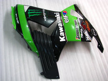 Laden Sie das Bild in den Galerie-Viewer, Green and Black Monster - NINJA ZX-14R 06-11 Fairing Kit