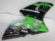 Laden Sie das Bild in den Galerie-Viewer, Green and Black Monster - NINJA ZX-6R 03-04 Fairing Kit
