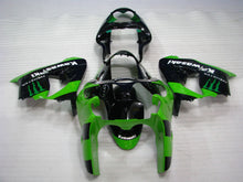 Laden Sie das Bild in den Galerie-Viewer, Green and Black Monster - NINJA ZX-9R 00-01 Fairing Kit