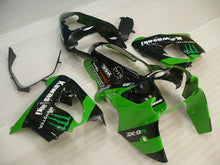 Laden Sie das Bild in den Galerie-Viewer, Green and Black Monster - NINJA ZX-9R 02-03 Fairing Kit