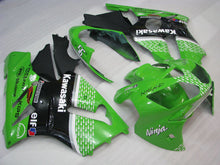 Laden Sie das Bild in den Galerie-Viewer, Green and Black Nakano - NINJA ZX-12R 02-04 Fairing Kit