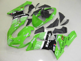 Green and Black Nakano - NINJA ZX-6R 05-06 Fairing Kit