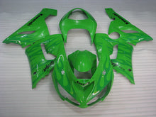 Laden Sie das Bild in den Galerie-Viewer, Green Flame - NINJA ZX-6R 05-06 Fairing Kit - Vehicles &amp;