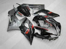 Bild in der Galerieansicht laden, Grey and Black Red Factory Style - GSX-R1000 05-06 Fairing Kit
