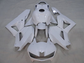 Ganz weiß ohne Aufkleber - CBR600RR 13-23 Verkleidungsset