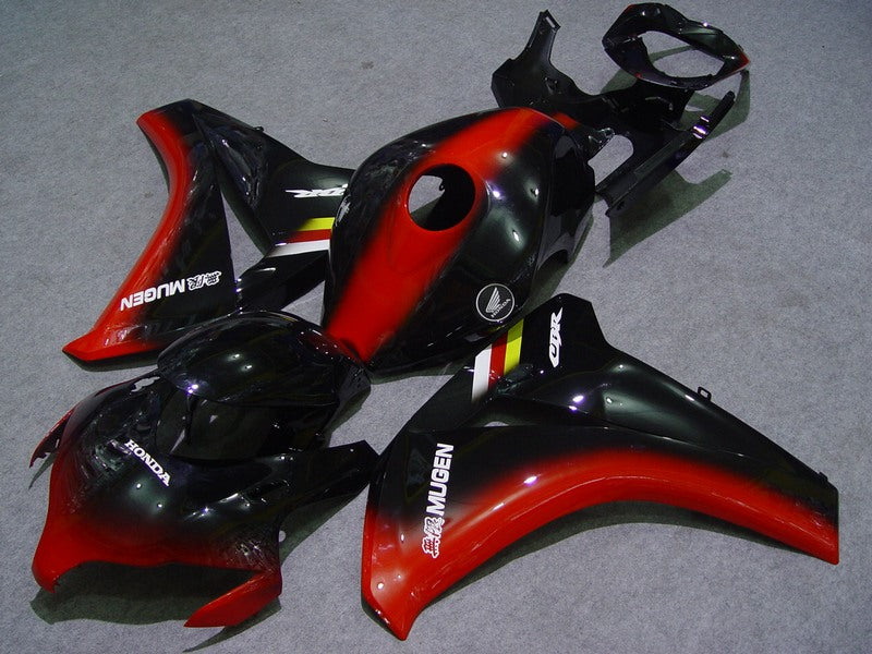 Rot und Schwarz Mugen - CBR1000RR 08-11 Verkleidungsset