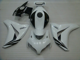 Perlweiß und Schwarz Fabrikstil - CBR1000RR 08-11 Verkleidungsset