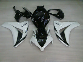 Weißes und schwarzes Fabrikdesign - CBR1000RR 08-11 Verkleidungsset