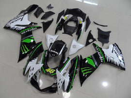 Grün und Schwarz Weiß Monster - GSX-R600 11-24 Verkleidungsset