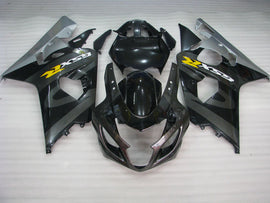 Grau und Silber Schwarz Fabrikstil - GSX-R750 04-05 Verkleidungsset