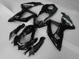 Schwarz und Matt Schwarz Fabrikstil - GSX-R750 08-10 Verkleidungsset