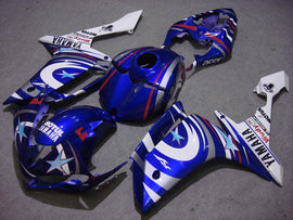 Blau-weißes Stern - YZF-R1 07-08 Verkleidungsset