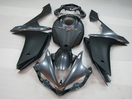 Grau und Matt Schwarz Keine Aufkleber - YZF-R1 07-08 Verkleidungsset