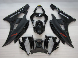 Schwarz Matt Schwarz Fabrikstil - YZF-R6 06-07 Verkleidungsset