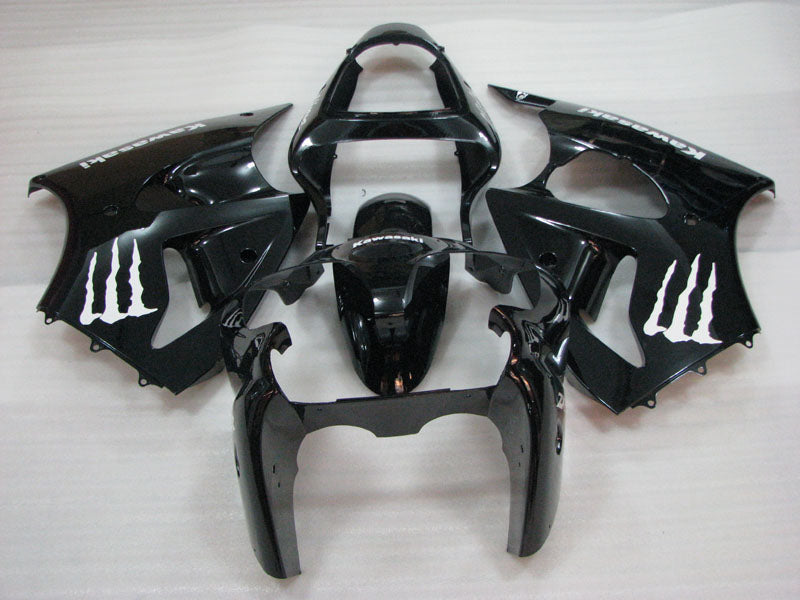 Black Monster - NINJA ZX-6R 00-02 Verkleidungssatz