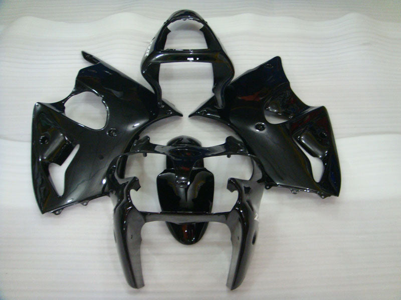 Schwarzglänzend im Factory Style – Verkleidungskit für NINJA ZX-6R 00–02