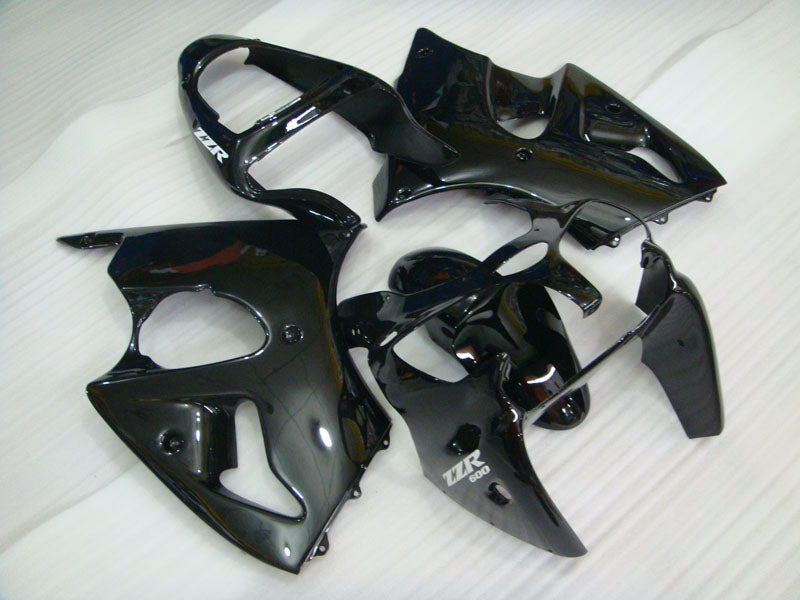 Schwarzglänzend im Factory Style – Verkleidungskit für NINJA ZX-6R 00–02