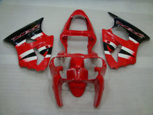 Laden Sie das Bild in den Galerie-Viewer, Roter und schwarzer Factory Style – NINJA ZX-6R 00-02 Verkleidungssatz