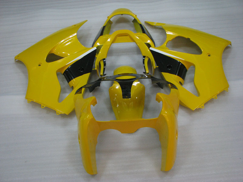 Gelb-schwarzer Factory Style – NINJA ZX-6R 00-02 Verkleidungssatz