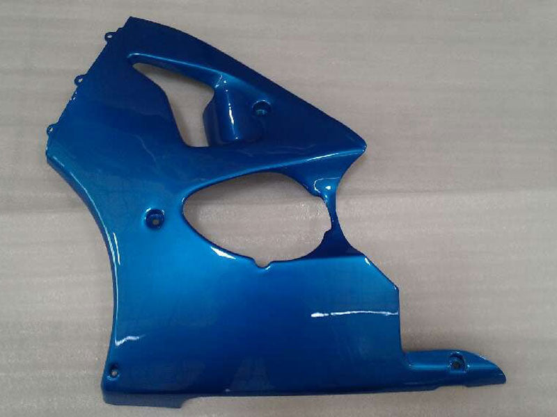 Glänzend blauer Factory Style - NINJA ZX-6R 00-02 Verkleidungssatz