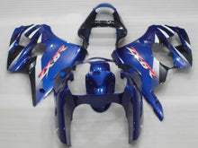 Laden Sie das Bild in den Galerie-Viewer, Blau-schwarzer Factory Style – NINJA ZX-6R 00-02 Verkleidungssatz