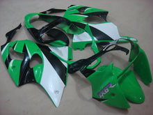 Laden Sie das Bild in den Galerie-Viewer, Grün-Schwarz Factory Style - NINJA ZX-6R 00-02 Verkleidungskit