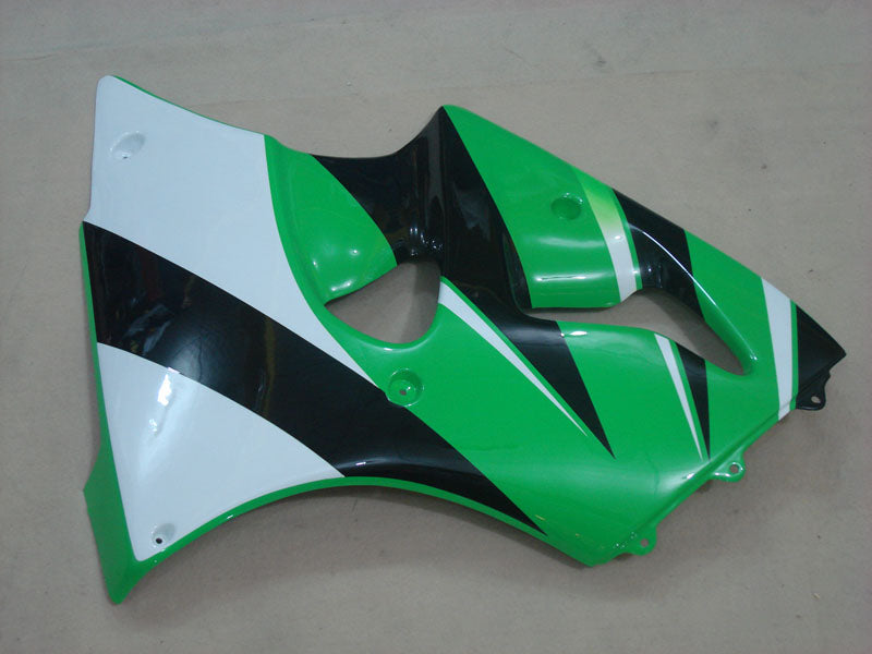 Grün-Schwarz Factory Style - NINJA ZX-6R 00-02 Verkleidungskit