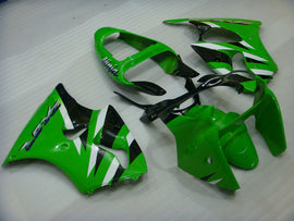 Grün-schwarzer Factory Style – NINJA ZX-6R 00-02 Verkleidungssatz