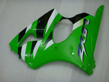 Laden Sie das Bild in den Galerie-Viewer, Grün-schwarzer Factory Style – NINJA ZX-6R 00-02 Verkleidungssatz