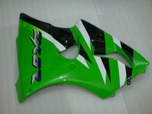 Laden Sie das Bild in den Galerie-Viewer, Grün-schwarzer Factory Style – NINJA ZX-6R 00-02 Verkleidungssatz