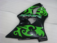 Laden Sie das Bild in den Galerie-Viewer, Schwarz-grüner Factory Style – NINJA ZX-6R 00-02 Verkleidungssatz