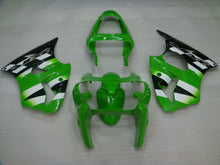 Laden Sie das Bild in den Galerie-Viewer, Schwarz-Grün Factory Style - NINJA ZX-6R 00-02 Verkleidungskit