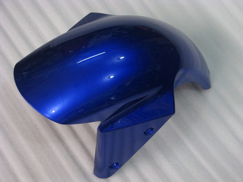 Blue and Black FUCHS - NINJA ZX-6R 03-04 Fairing Kit