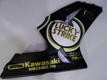 Laden Sie das Bild in den Galerie-Viewer, Black and White Lucky Strike - NINJA ZX-6R 03-04 Fairing Kit