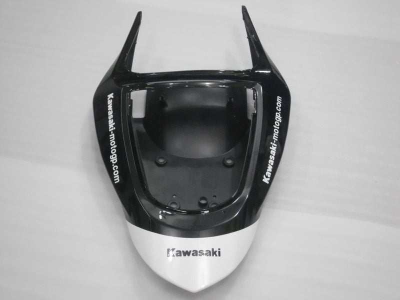 White and Black Monster - NINJA ZX-6R 03-04 Fairing Kit